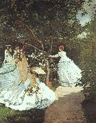 Claude Monet Women in the Garden oil painting artist